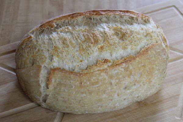 Rustic Baton On Cutting Board